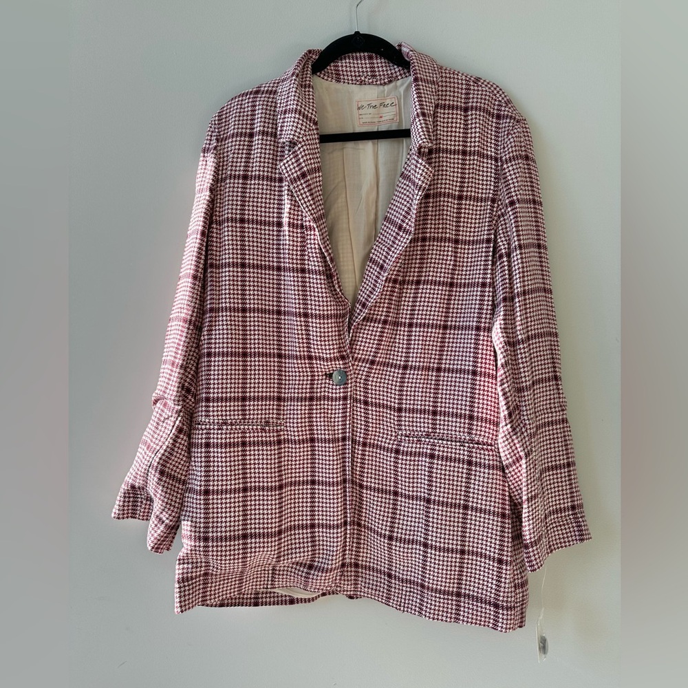 NWT Free People boyfriend blazer size M
